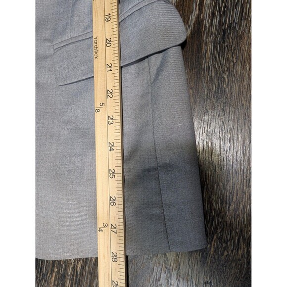 Giorgio Armani Blazer Mens Medium Gray Two Button Suit Jacket - Picture 7 of 7